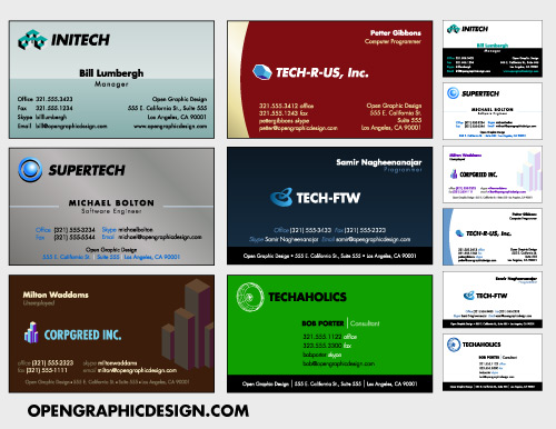 Download Free Business Cards templates